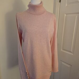 Tommy Hilfiger Soft Pink Cowl Neck Sweater